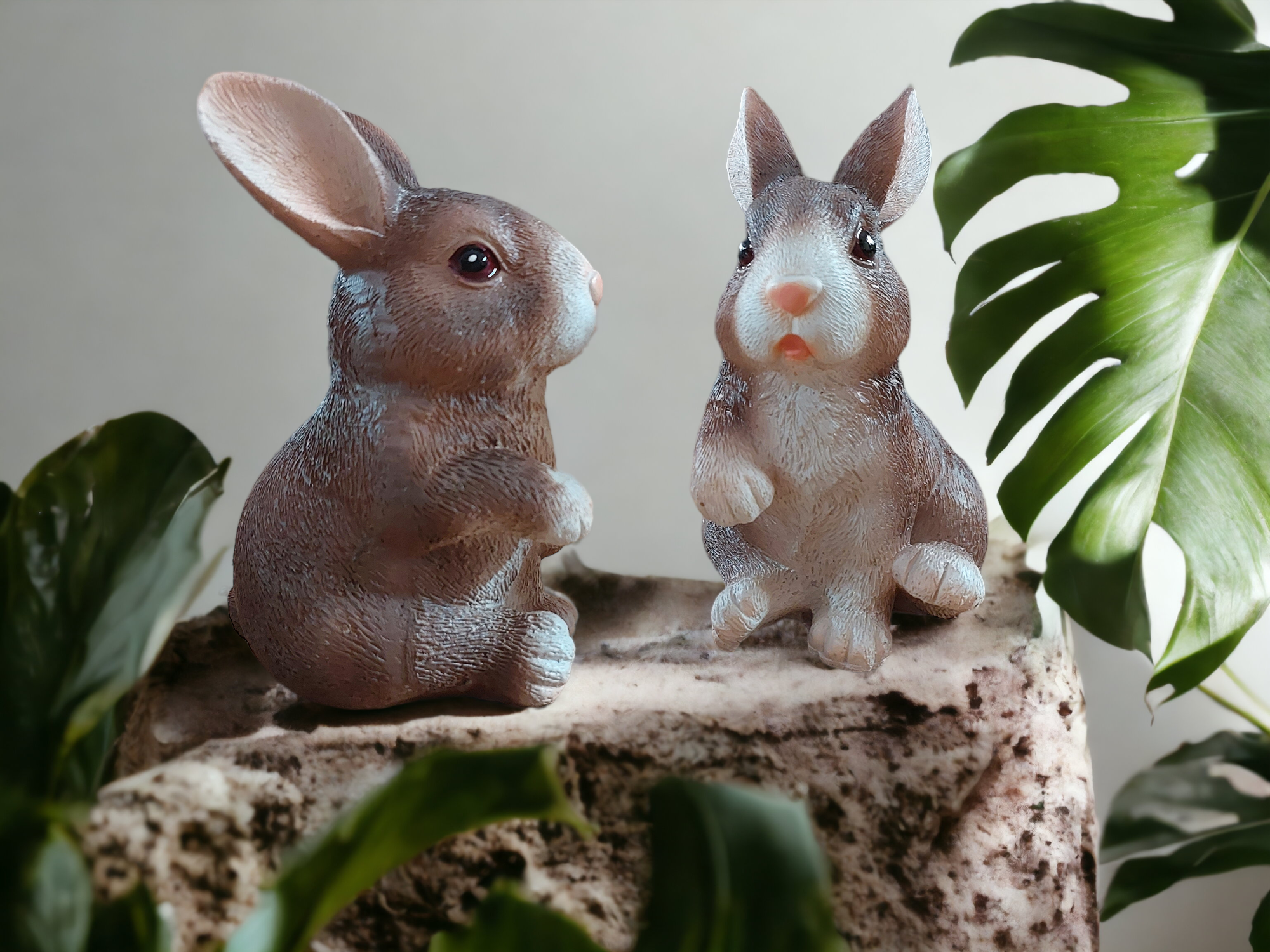 Gardens Accessories set of 2 rabbit mini