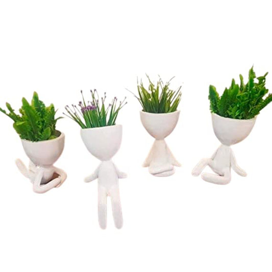 Gardens Accessories Yoga Pots (Pack Of 4)