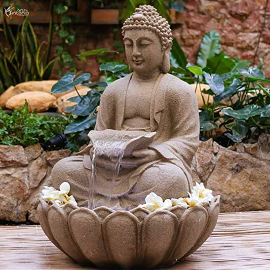 Gardens Accessories Modern Buddha Fountains 3 feet