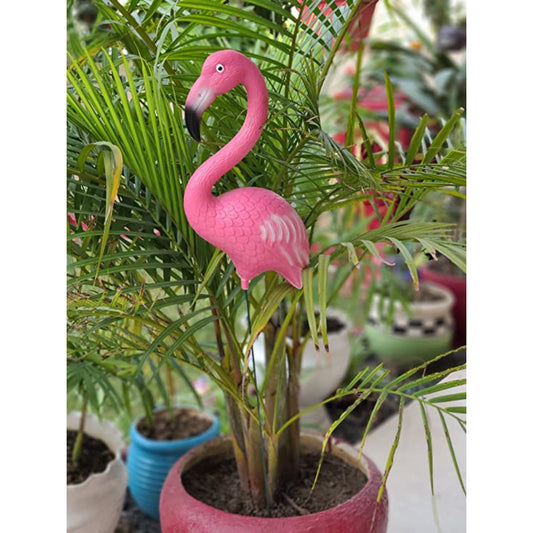 Fiber Flamingo Statue (14 inch)