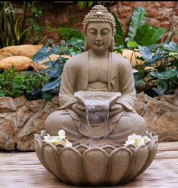 Gardens Accessories Lotus Buddha Fountain