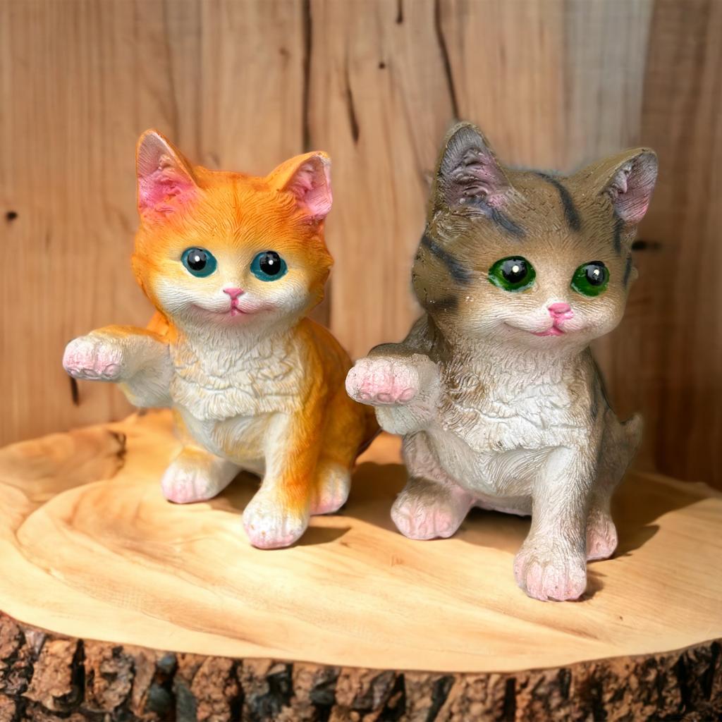 Gardens Accessories Mini cats pack of 2